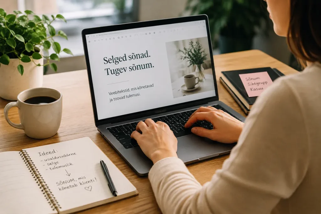 Veebitekstid ja copywriting väikeettevõttele